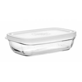 Lunchbox Duralex Freshbox Rechthoekig Transparant Met deksel 15 cm 15 x 10 x 4 cm (15 cm)