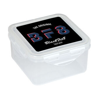 Lunchbox BlackFit8 Urban Plastic Zwart Marineblauw (13 x 7.5 x 13 cm)