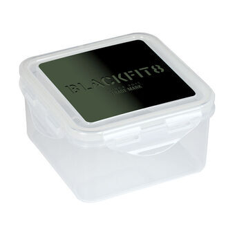 Lunchbox BlackFit8 Gradient Plastic Zwart Militair groen (13 x 7.5 x 13 cm)