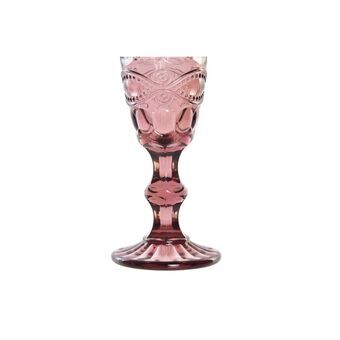 Champagneglas DKD Home Decor Kristal Roze (150 ml)
