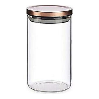 Blik Metaal Transparant Koper Glas 1 L