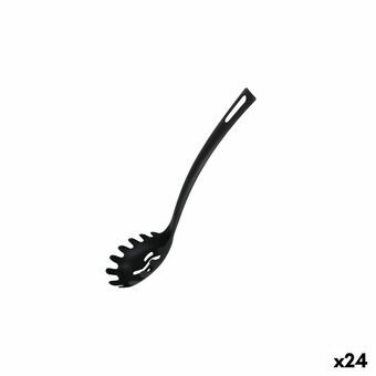 Pastalepel Quttin Nylon 29 x 5,5 cm Zwart (24 Stuks)