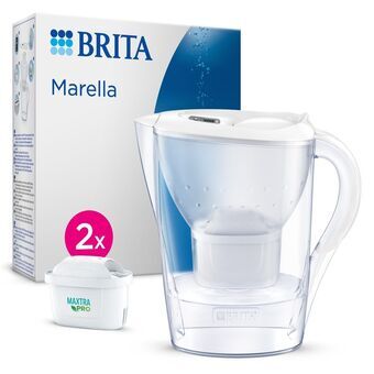 Kruik met Filter Brita Marella Maxtra Pro Wit 2,4 L