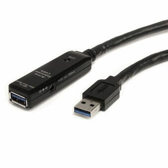 USB-kabel Startech USB3AAEXT5M          USB A Zwart