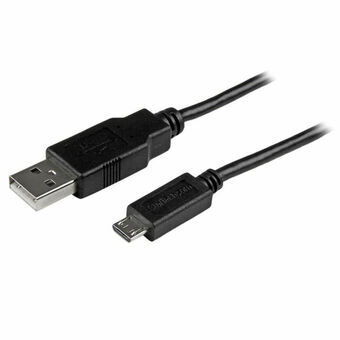 Kabel Micro USB Startech USBAUB3MBK           3 m Zwart