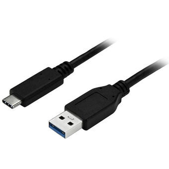 Kabel USB A naar USB C Startech Zwart 1 m