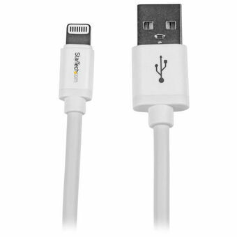 Kabel USB naar Lightning Startech USBLT2MW 2 m Wit