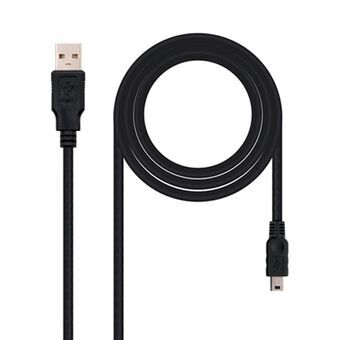 Kabel USB naar Mini USB NANOCABLE 10.01.0400 50 cm