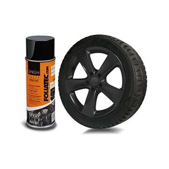 Vloeibaar rubber voor auto\'s Foliatec FO2065 400 ml Mat zwart