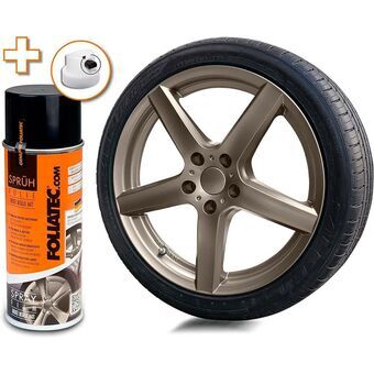 Vloeibaar rubber voor auto\'s Foliatec Brons metaal 400 ml
