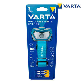 Ledlamp voor op het hoofd Varta 16650101421 Blauw