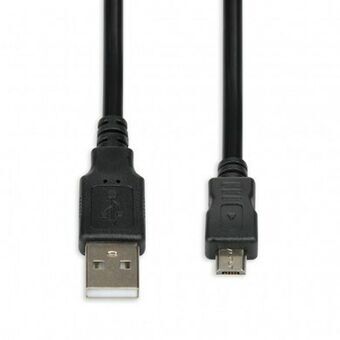 Kabel USB naar micro-USB Ibox IKU2M18 Zwart 1,8 m