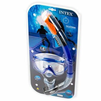 Snorkelbril en -buis voor Kinderen Intex Aqua Sport Swim