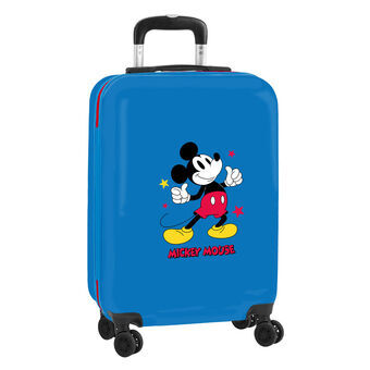 Handbagagekoffer Mickey Mouse Only One Marineblauw 20\'\' 34,5 x 55 x 20 cm