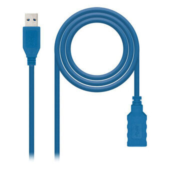 Adapter USB C naar DisplayPort NANOCABLE 10.01.0901-BL Blauw