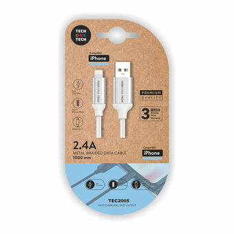 Kabel USB naar Lightning Tech One Tech 1 m