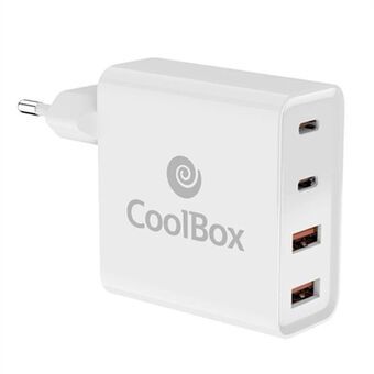 USB-kabel CoolBox COO-CUAC-100P Wit