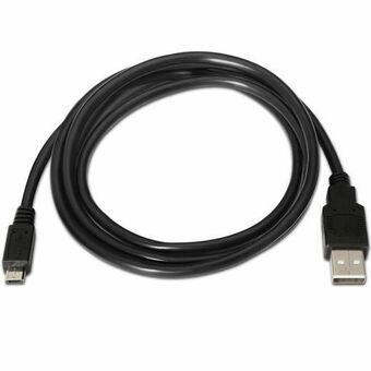 Kabel USB naar micro-USB Aisens A101-0028 Zwart 1,8 m