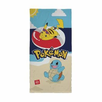 Strandhanddoek Pokémon Multicolour 100 % polyester