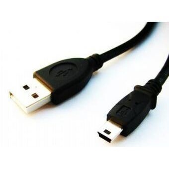 Kabel USB naar Mini USB GEMBIRD CCP-USB2-AM5P-6 Zwart 1,8 m