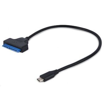 Kabel Micro USB GEMBIRD USB 3.0 Type-C male to SATA 2.5 drive adapter 20 cm Zwart