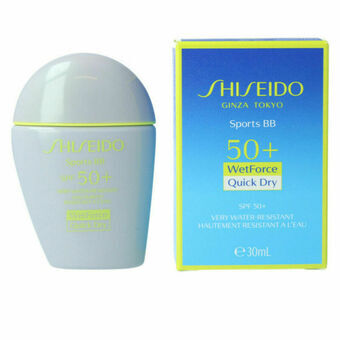 Zonnebrandcrème met Kleur Shiseido Sports BB SPF50+ 30 ml