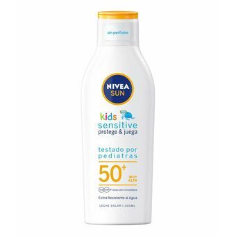 Zonnebrand crème Nivea Protect&Sensitive Kids 200 ml Spf 50