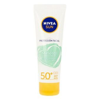 Zonnebrand crème Sun Facial Mineral Nivea 50+ (50 ml)