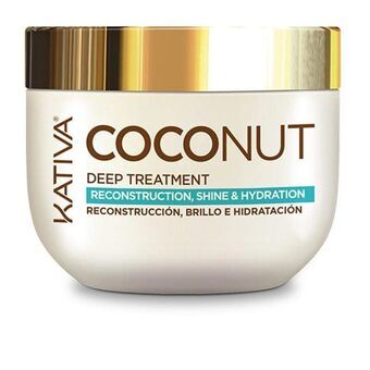 Haarmasker Kativa Coconut Deep Reconstruct & Treatment (250 ml)