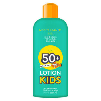 Zonnebrandcrème Kids Swim & Play Mediterraneo Sun SPF 50 (200 ml)