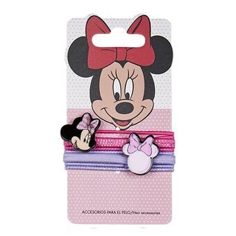 Haarelastiek Minnie Mouse 8 Onderdelen Multicolour