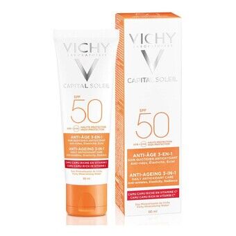 Anti-Veroudering Crème Capital Soleil Vichy Antioxidant 3 in 1 Spf 50 (50 ml)