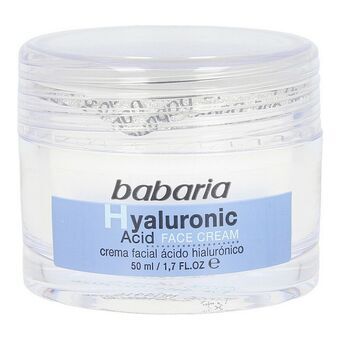 Hydraterende Gezichtscrème Babaria Hyaluronzuur (50 ml)