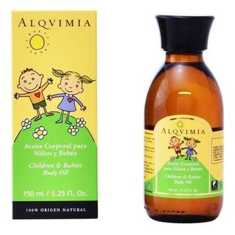 Lichaamsolie voor kinderen en baby\'s Alqvimia (150 ml)