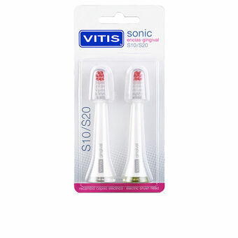 Reserve onderdeel voor elektrische tandenborstel Vitis Sonic S10/S20 Gingival 2 Stuks