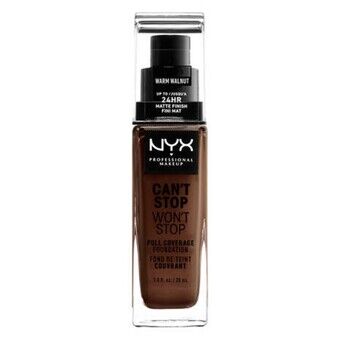 Crème Make-up Basis NYX Can\'t Stop Won\'t Stop warm walnut (30 ml)