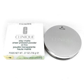 Compacte poeders Stay-Matte Clinique 04-Stay Honing (7,6 g)