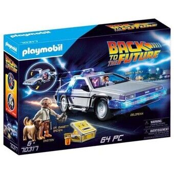 Speelset Action Racer Back to the Future DeLorean PLAYMOBIL 70317
