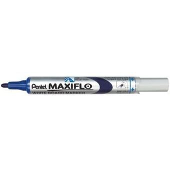 Vloeibare krijtstiften Pentel Maxiflo MWL-5S Blauw (12 Onderdelen)