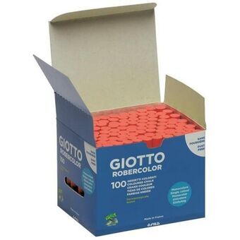 Krijtjes Giotto Robercolor Rood 100 Onderdelen