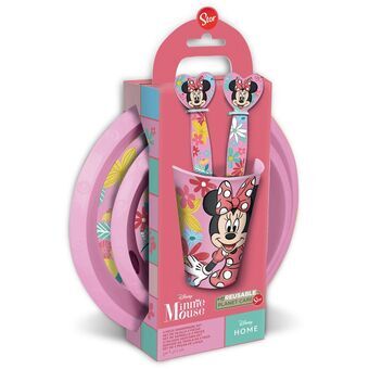 Kinderservies Minnie Mouse Roze 5 Onderdelen