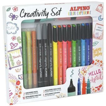 Set Viltstiften Alpino Color Experience Multicolour 20 Onderdelen
