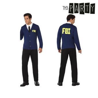 Kostuum voor volwassenen FBI politie - XL