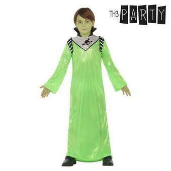 Kostuum voor kinderen Groene alien - 3-4 jaar