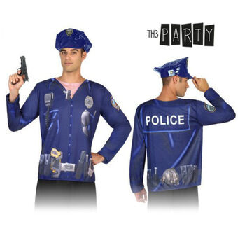 T-shirt voor volwassenen 7598 Politieagent