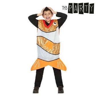 Kostuum voor kinderen Vis Oranje - 5-6 jaar