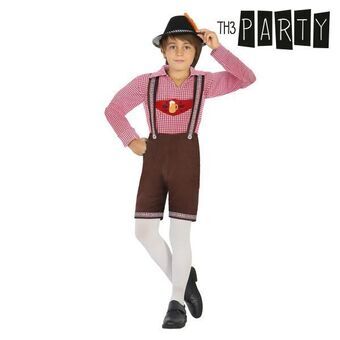 Kostuum voor kinderen Duitse man Bruin (3 stuks) - 5-6 jaar