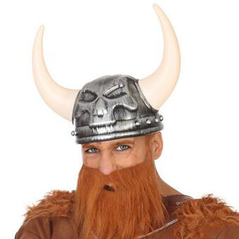 Vikinghelm 56514 Zilverkleurig Viking Man