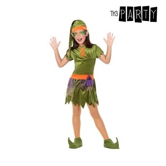 Kostuum voor kinderen Troll Groen (5 Stuks)