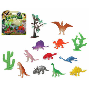 Set van Dinosaurussen 13 Onderdelen
